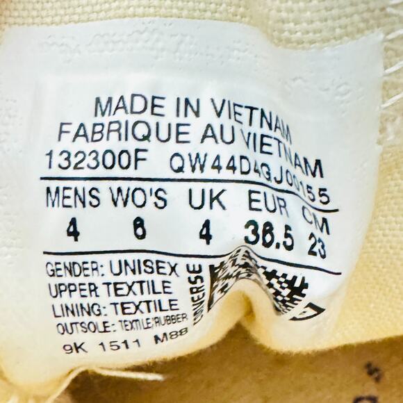 Converse All Star Shoes Womens 6 Pink Canvas Sneakers Low Top Chucks Casual - Picture 10 of 11